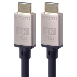 PremiumCord Ultra High Speed HDMI 2.1 kabel 8K@60Hz, 4K@120Hz délka 0,5m kovové pozlacené konektory
