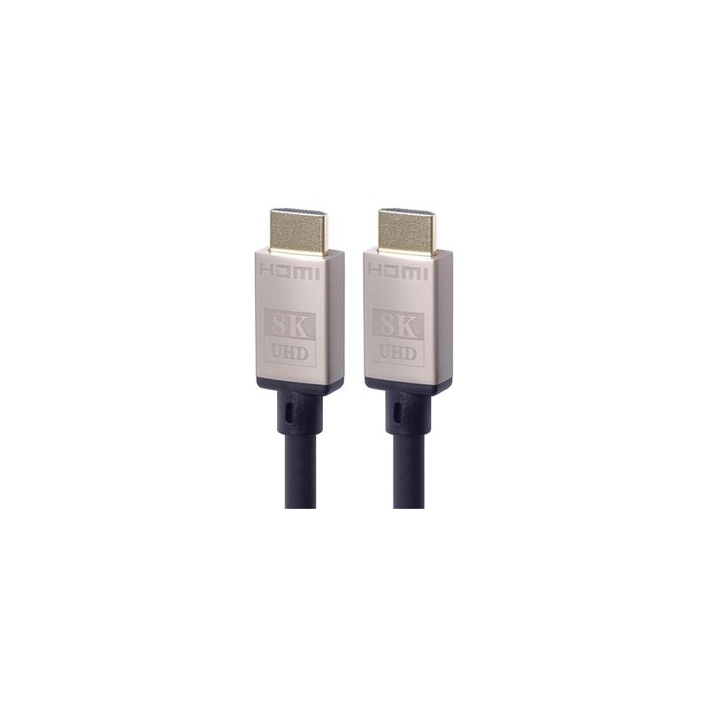 PremiumCord Ultra High Speed HDMI 2.1 kabel 8K@60Hz, 4K@120Hz délka 0,5m kovové pozlacené konektory