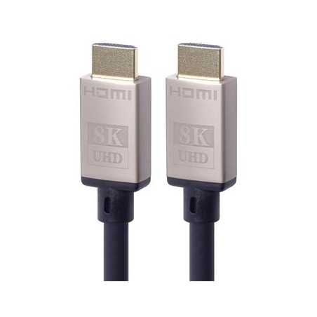 PremiumCord Ultra High Speed HDMI 2.1 kabel 8K@60Hz, 4K@120Hz délka 0,5m kovové pozlacené konektory