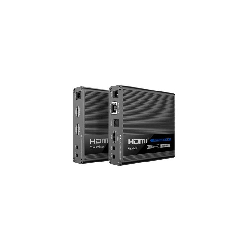 PremiumCord HDMI 2.0 extender Ultra HD 4kx2k@60Hz na 70m zapojení do kaskády