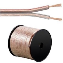 PremiumCord Kabely na propojení reprosoustav 99,9% měď 2x2,5mm2 50m