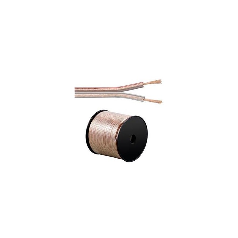 PremiumCord Kabely na propojení reprosoustav 99,9% měď 2x2,5mm2 50m