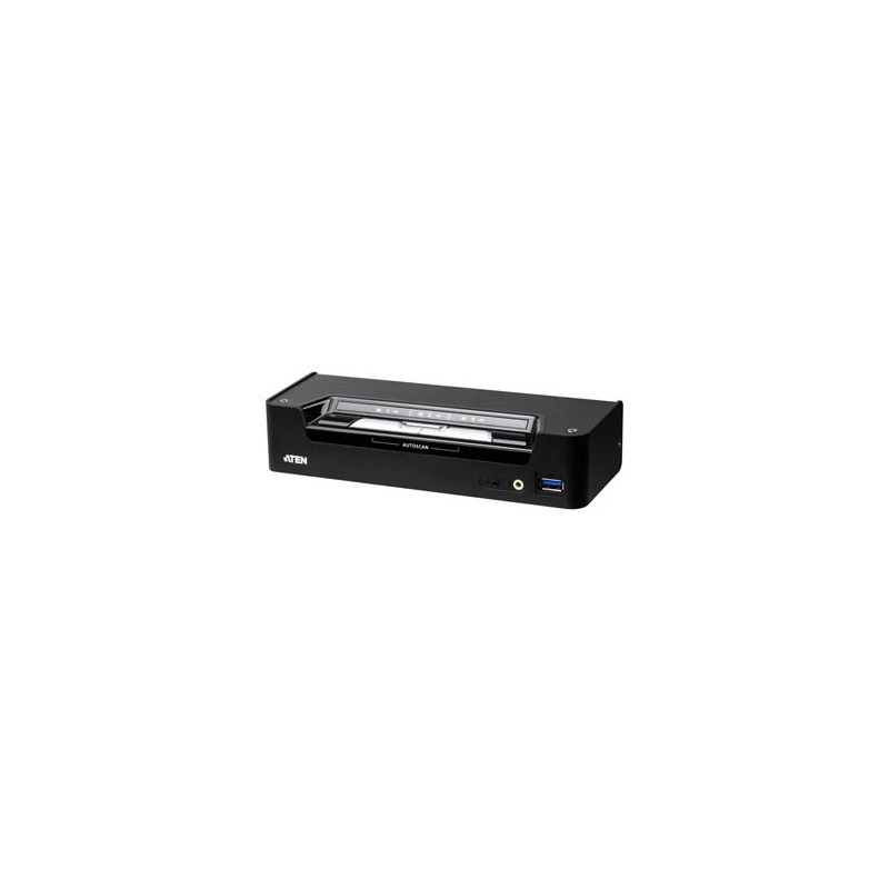 ATEN 3-port USB-C DisplayPort Hybrid KVMP přepínač