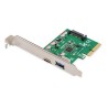DIGITUS PCIe USB 3.1 přídavná karta s konektorem Typu C, 10 Gbps
