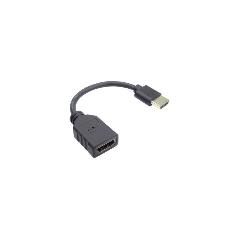 PremiumCord Flexi Adaptér HDMI Male - Female pro ohebné zapojení kabelu do TV