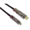 PremiumCord USB-C na HDMI optický kabel 10m rozlišení obrazu 4K*2K@60Hz Aluminium