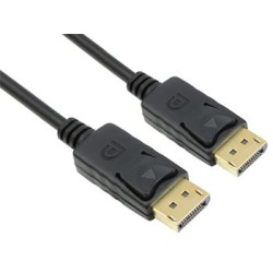 PremiumCord DisplayPort 2.0 přípojný kabel M/M, zlacené konektory, 0,5m