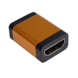 PremiumCord Adaptér spojka HDMI A - HDMI A, Female/Female, oranžová