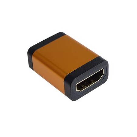 PremiumCord Adaptér spojka HDMI A - HDMI A, Female/Female, oranžová