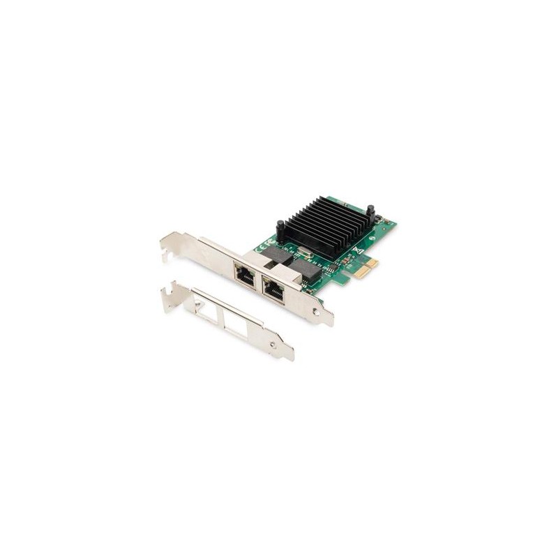 DIGITUS Gigabit Ethernet PCI Express karta, 2-portová