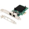 DIGITUS Gigabit Ethernet PCI Express karta, 2-portová