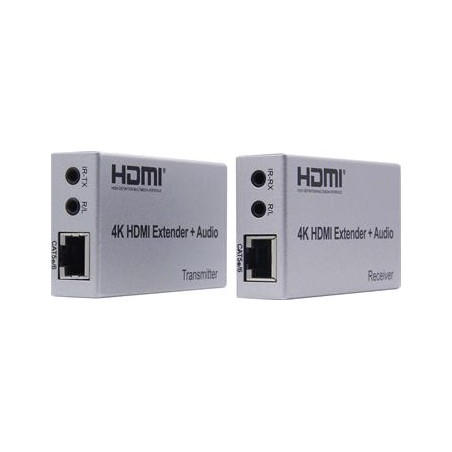 PremiumCord 4K HDMI extender na 100m přes Cat5e/Cat6, přenos Irda a Audio výstupy