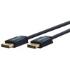 ClickTronic HQ OFC kabel DisplayPort 1.4, UHD 8K@60Hz zlacené kon., 3D, 3m
