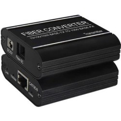 PremiumCord Fiber converter SC, transmitter a receiver 10/100/1000 BASE-TX