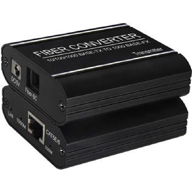 PremiumCord Fiber converter SC, transmitter a receiver 10/100/1000 BASE-TX