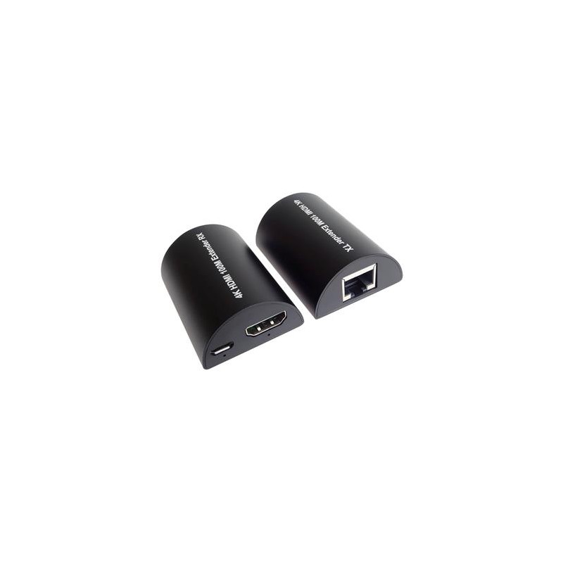 PremiumCord 4K HDMI extender na 100m přes jeden kabel Cat5e/Cat6