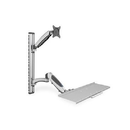 DIGITUS Flexibilní nástěnný držák pro pracovní prostory pro LCD do 27"