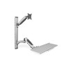DIGITUS Flexibilní nástěnný držák pro pracovní prostory pro LCD do 27"
