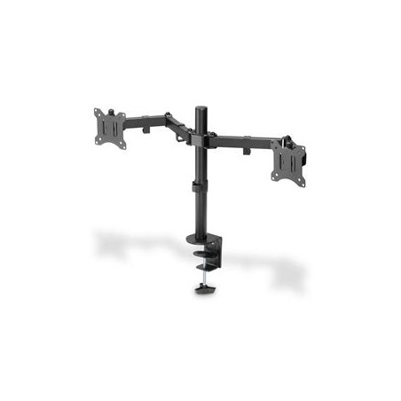 DIGITUS LCD otočný držák pro dva monitory na stůl do 80cm (32")