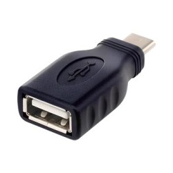 PremiumCord Adaptér USB na USB-C, černá