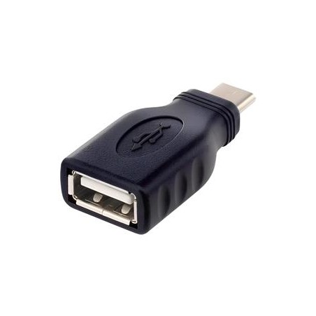 PremiumCord Adaptér USB na USB-C, černá