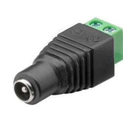 PremiumCord Redukce pro napájení DC female (5.50 x 2.10 mm) - 2 pól svorkovnice