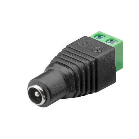 PremiumCord Redukce pro napájení DC female (5.50 x 2.10 mm) - 2 pól svorkovnice