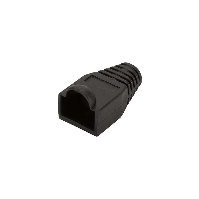 PremiumCord Kryt konektoru RJ45 - černá, balení 10ks