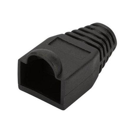 PremiumCord Kryt konektoru RJ45 - černá, balení 10ks