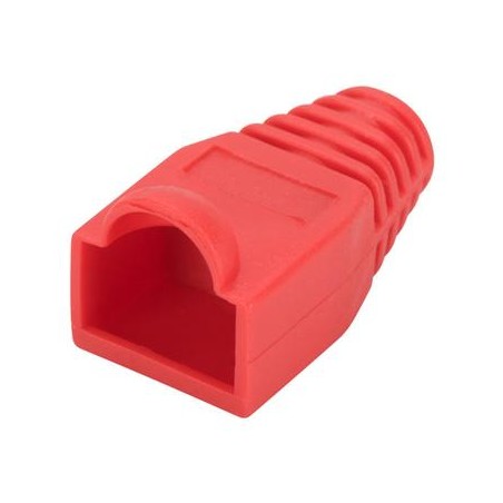 PremiumCord Kryt konektoru RJ45 - červená, balení 10ks