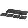 PremiumCord HDMI2.0 Matrix Extender Switch 4:4 , rozlišení 4K@60Hz, HDR YUV4:4:4