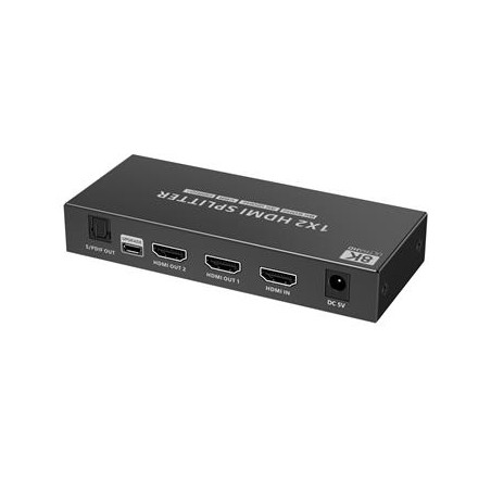 PremiumCord HDMI 2.1 splitter 1-2 porty, 8K@60hz, 4K@120Hz, 1080p, HDR+