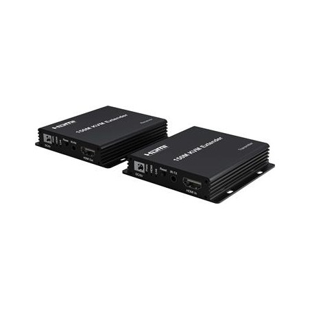 PremiumCord HDMI KVM extender na 150m přes jeden kabel Cat5e/Cat6, FULL HD 1080p