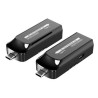 PremiumCord USB-C na USB-C extender přes Cat6/6A/7 rozlišení 4K@60Hz na 60m