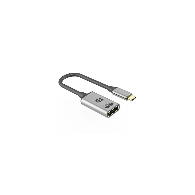 PremiumCord adaptér USB-C na DisplayPort DP1.4 Male/Female 8K@60Hz a 4k@120Hz 20cm