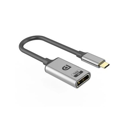 PremiumCord adaptér USB-C na DisplayPort DP1.4 Male/Female 8K@60Hz a 4k@120Hz 20cm