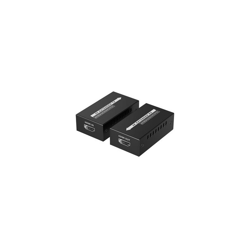 PremiumCord 4Kx2K@60Hz HDMI2.0 extender na 60m přes jeden kabel Cat6/6a/7