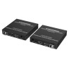 PremiumCord Optický HDMI extender 4K@60Hz 4:4:4 až na 40km, IR, RS232, Audio 3,5mm