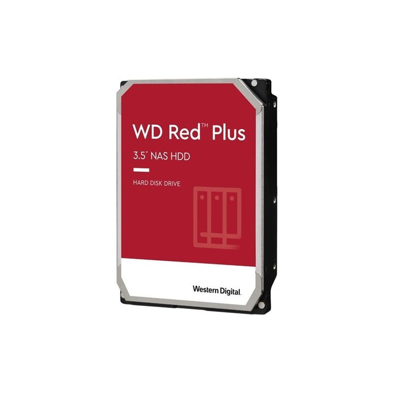 WD Red Plus 4TB HDD 3.5" 128MB cache, SATAIII, 5400rpm