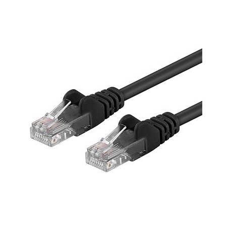 PremiumCord Patch kabel UTP RJ45-RJ45 CAT6 15m černá