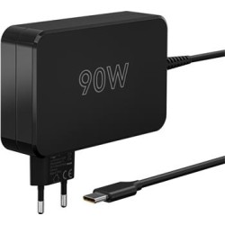 goobay USB-C napájecí a nabíjecí adaptér 230V 90W, černý, 1,8m
