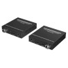 PremiumCord Optický HDMI KVM extender FULL HD 1080p až na 40km, IR, RS232, Audio 3,5mm