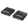 PremiumCord 4K@60Hz HDMI KVM extender na 120m přes LAN, over IP