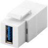 Keystone Modul 2x USB3.0 female, šířka 18,3 mm