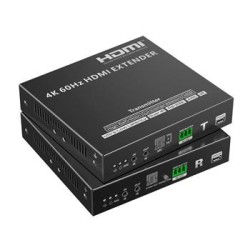 PremiumCord 4K@60Hz HDMI profesionální nekompresovaný extender na 80m přes 10G LAN, over IP