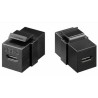 Keystone Modul USB-C female - USB-C female Gen 2 (10Gbit/s) černý