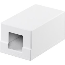 Keystone prázdný box na 1x Keystone se snadnou montáží nacvaknutím