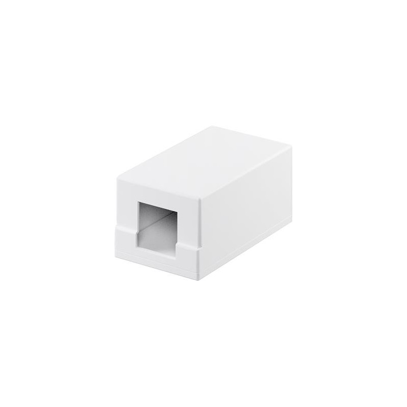 Keystone prázdný box na 1x Keystone se snadnou montáží nacvaknutím