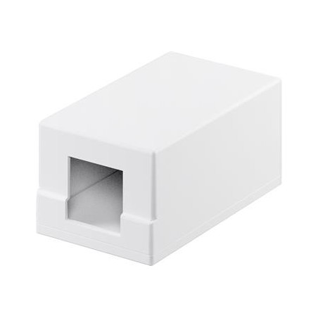 Keystone prázdný box na 1x Keystone se snadnou montáží nacvaknutím