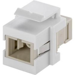 Keystone Modul pro spojení dvou optických kabelů SC-Simplex, šířka 17 mm
